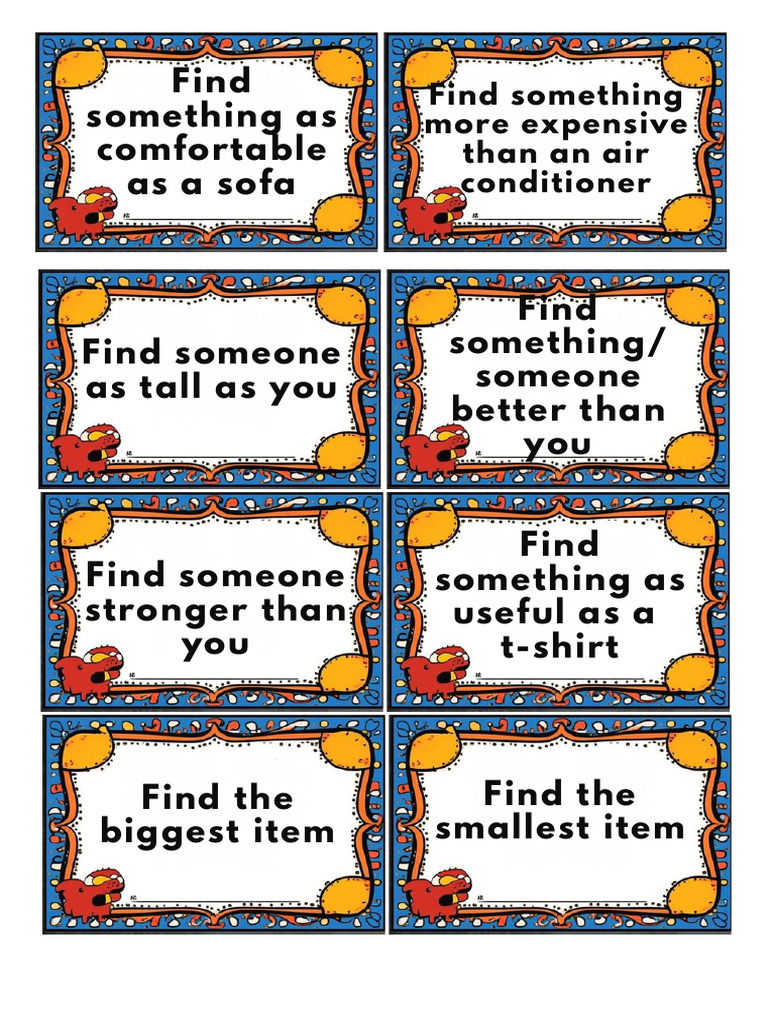 Comparative Finding Challenges List | PDF