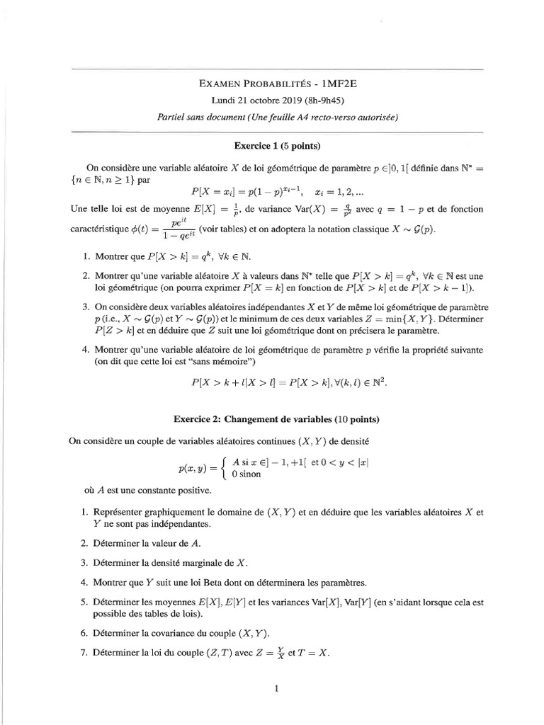 Correction Prob A Hy 20192020 | PDF