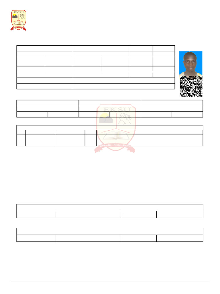 Course Form (2) | PDF | Qualifications
