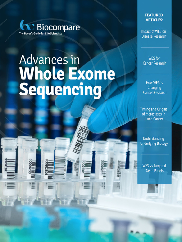 Whole Exome Sequencing in Cancer Research | PDF | Metastasis | Dna ...