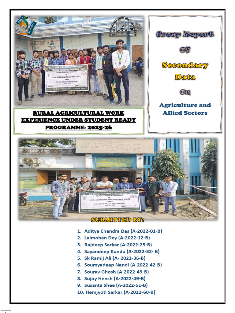 Rural Agricultural Experience Report 2025 | PDF