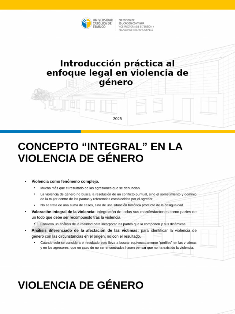 Enfoque Legal Integral en Violencia de Género | PDF | Violencia | La ...