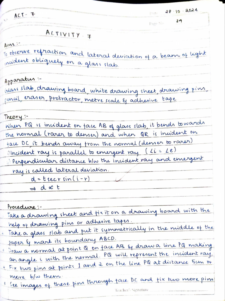 Phy Record Part 4 | PDF