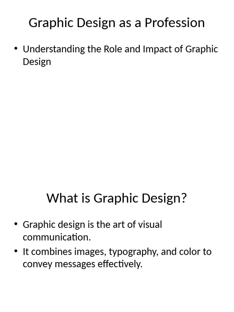 The Importance of Graphic Design Careers | PDF