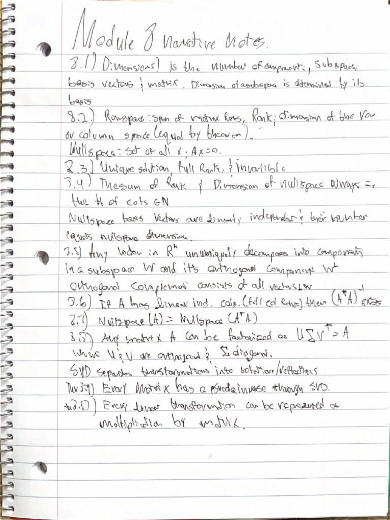 Module 8 Notes | PDF