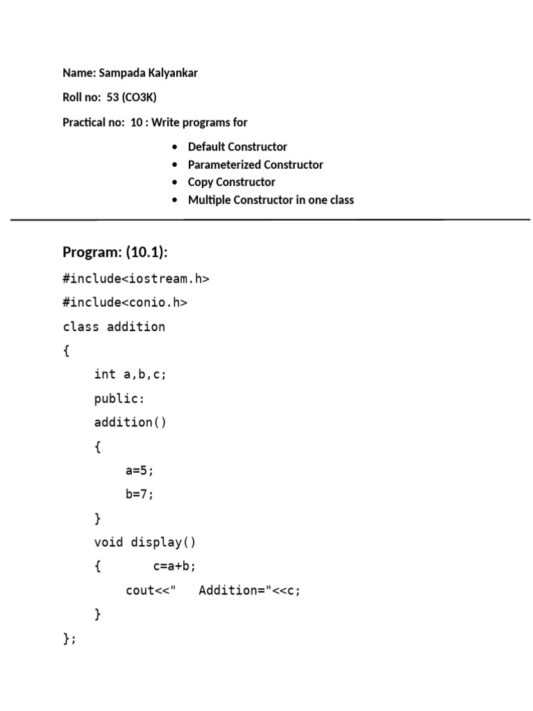 C++ Constructor and Inheritance Programs | PDF | Length | Area