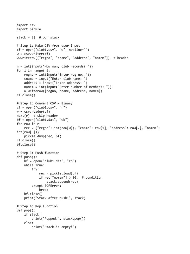 Csv Tobin to Stack | PDF