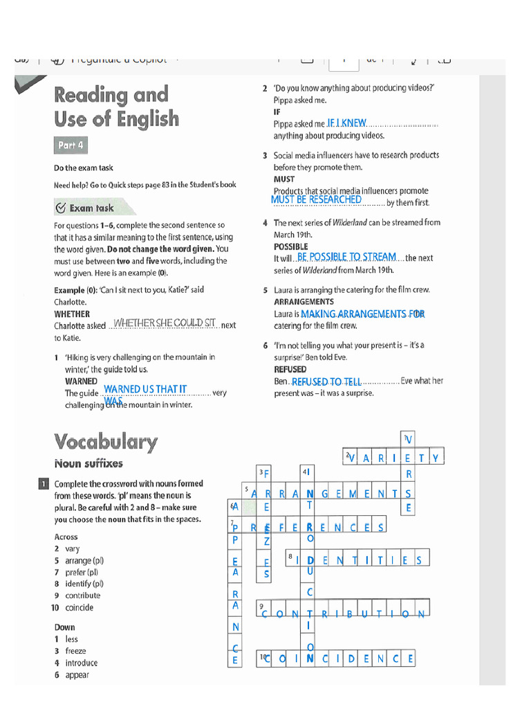 Unit 9 English | PDF