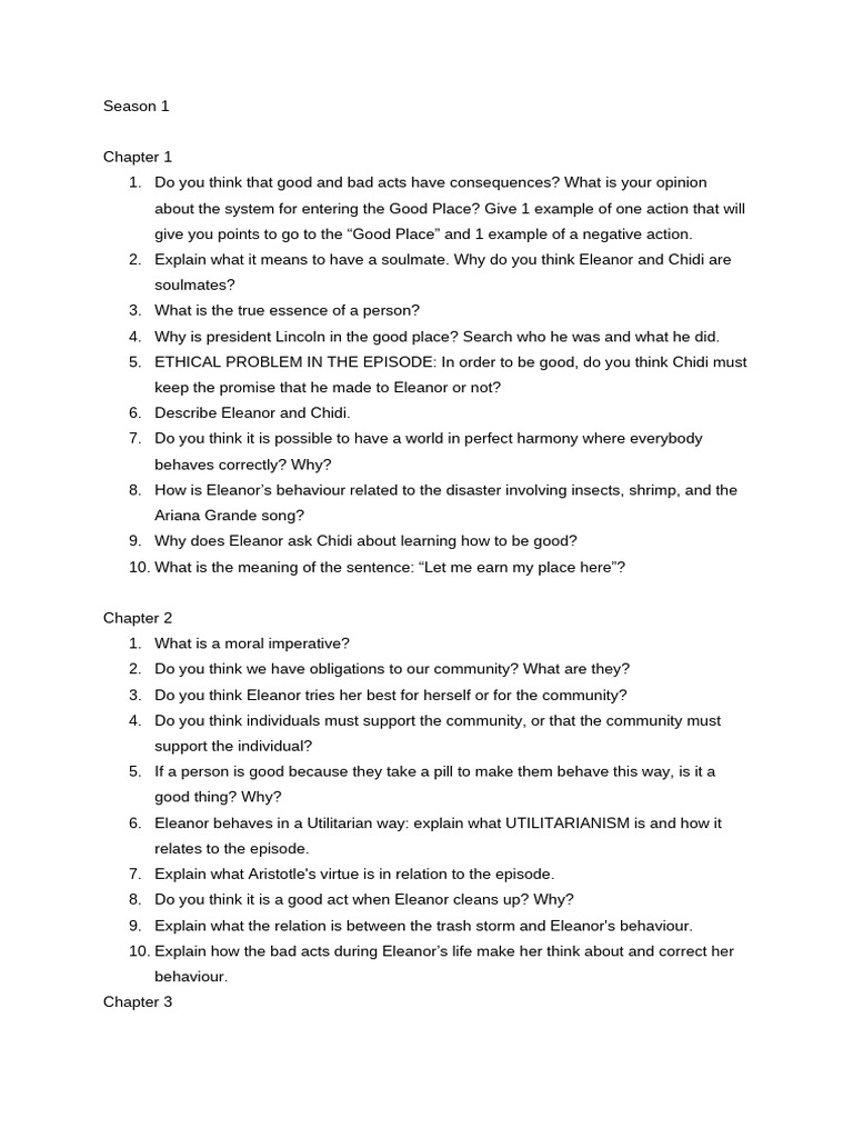 s1 Corrected Questions (1) | PDF | Philosophy Of Self | Utilitarianism