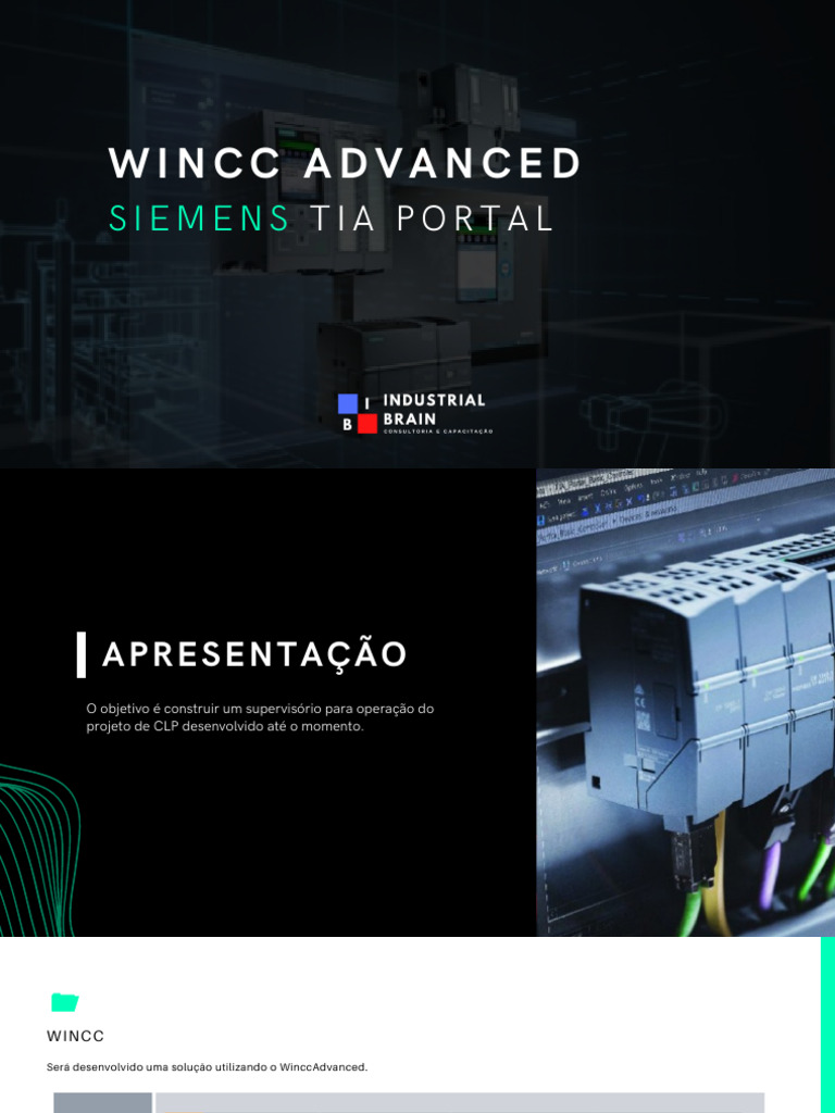 Supervisório WinCC Advanced para CLP | PDF