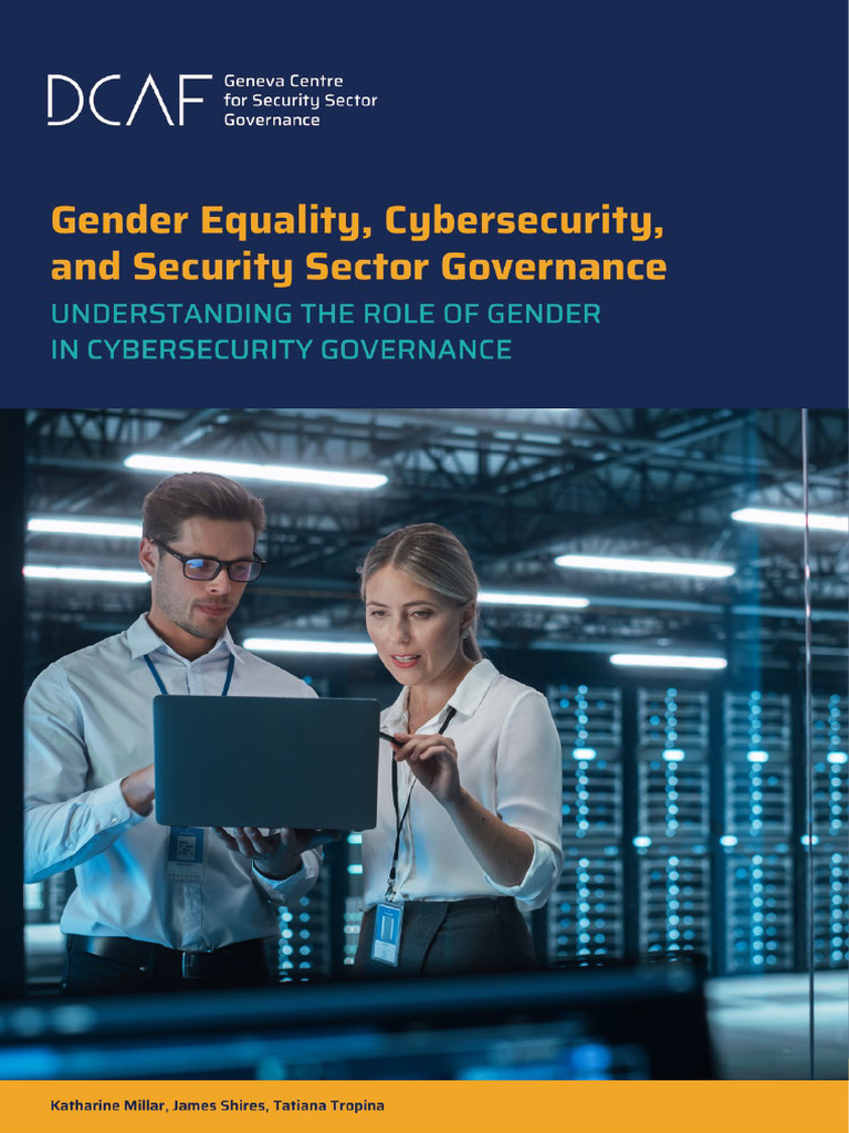 Gender Equality in Cybersecurity Governance | PDF | Computer Security ...