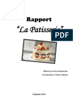 Rapport Patisserie