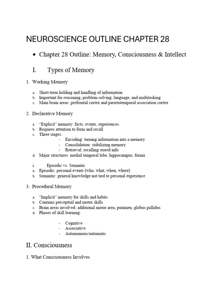outline 28,29,30 | PDF | Lateralization Of Brain Function | Speech