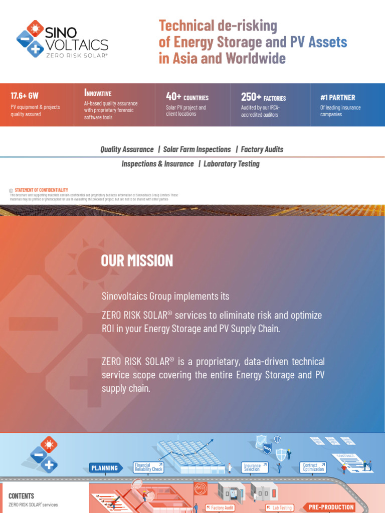 Zero Risk Solar Quality Assurance Services | PDF | Audit | Photovoltaics