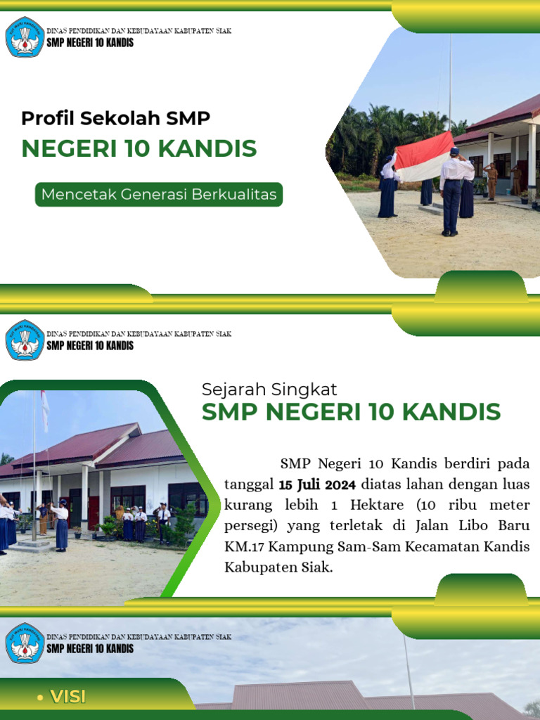 Profil SMP Negeri 10 Kandis Riau | PDF