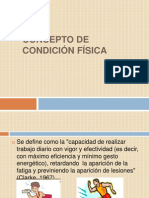 Concepto de condición física