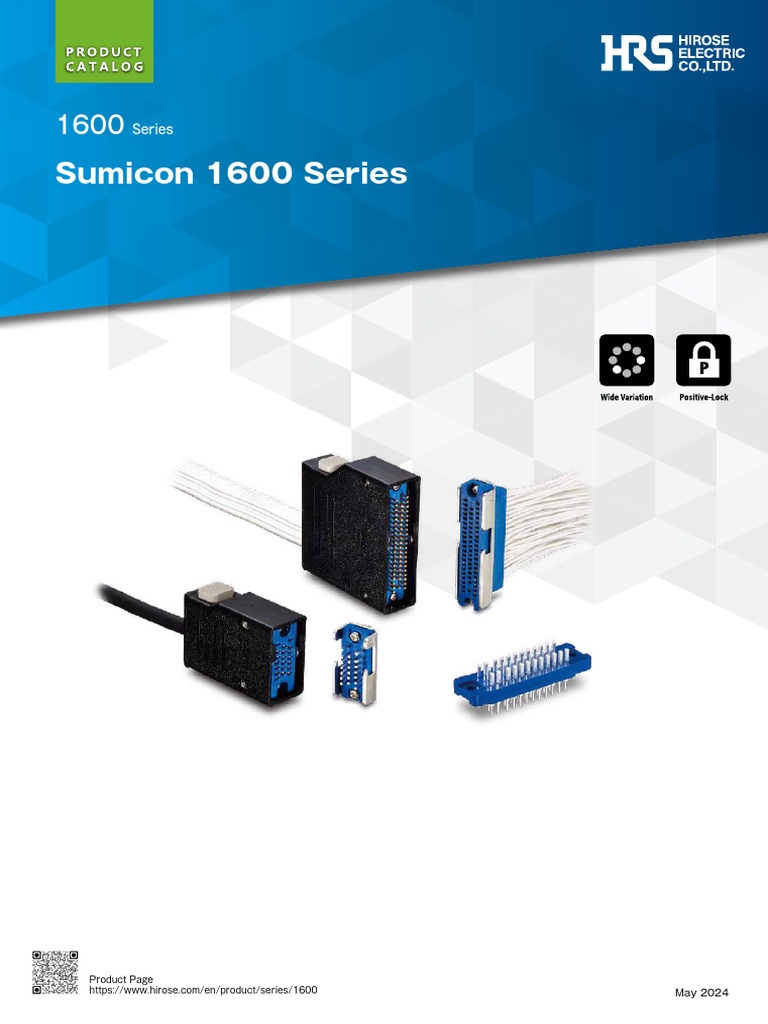 Sumicon 1600 Series Connectors Guide | PDF | Electrical Connector ...