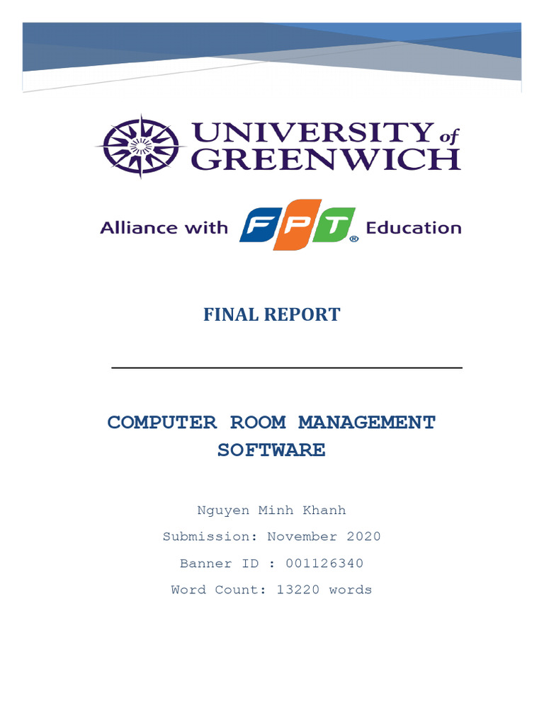Final Report Ban Cuoi Cung Lan 2 | PDF | Postgre Sql | Databases