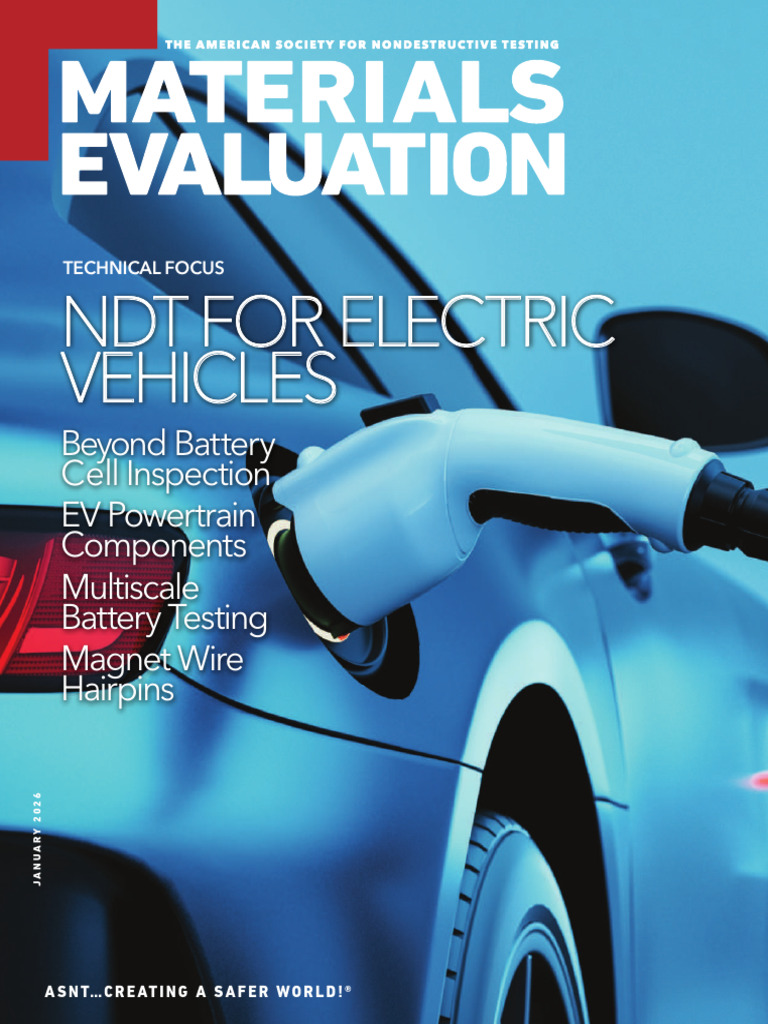 January 2026 - Volume 84, Issue 1 | PDF | Nondestructive Testing