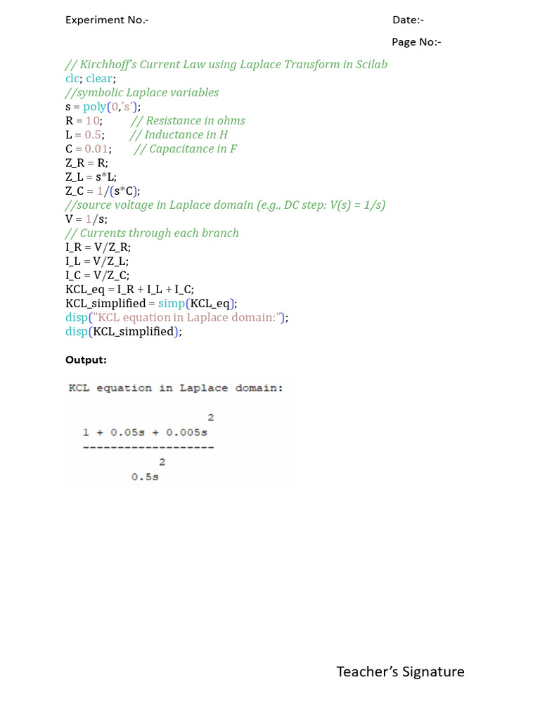 Expt 6 | PDF