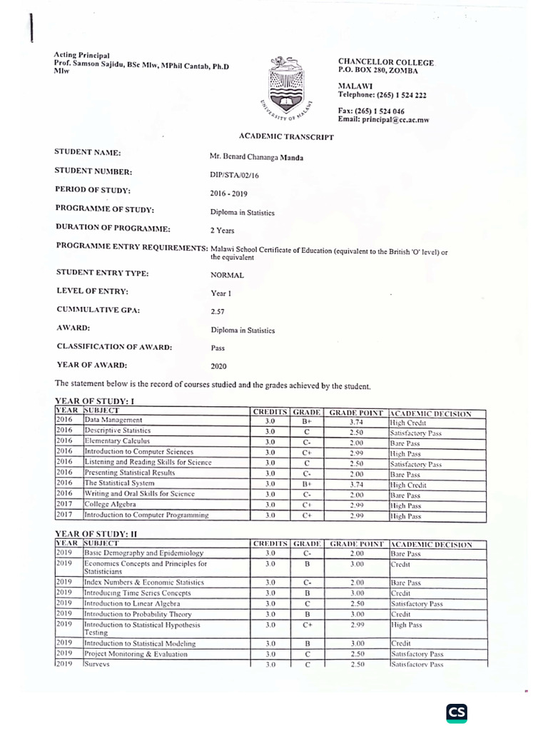 Transcript | PDF