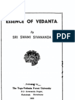 Essence of Vedanta