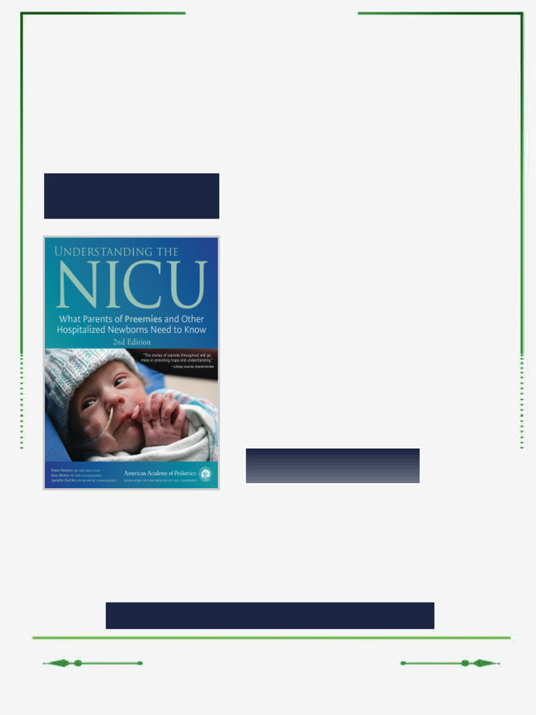 Understanding The NICU What Parents of Preemies and Other Hospitalized ...
