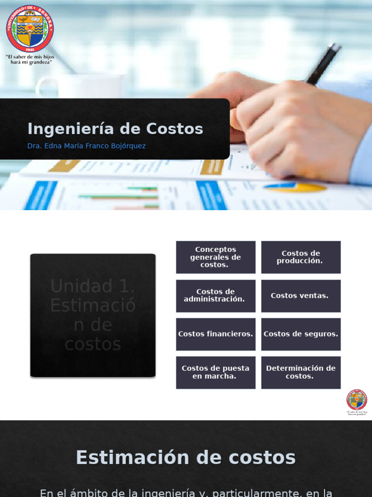 Estimación de Costos en Proyectos de Ingeniería | PDF | Seguro | Costo