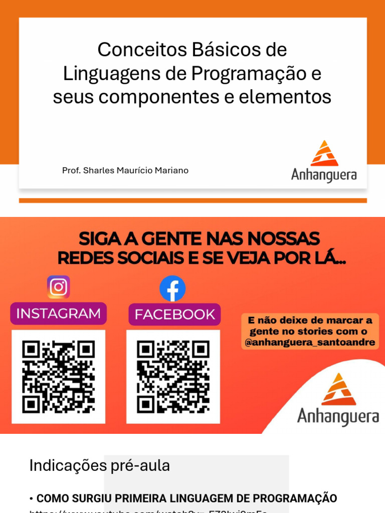 Fundamentos de Linguagens de Programação | PDF | Linguagem de ...