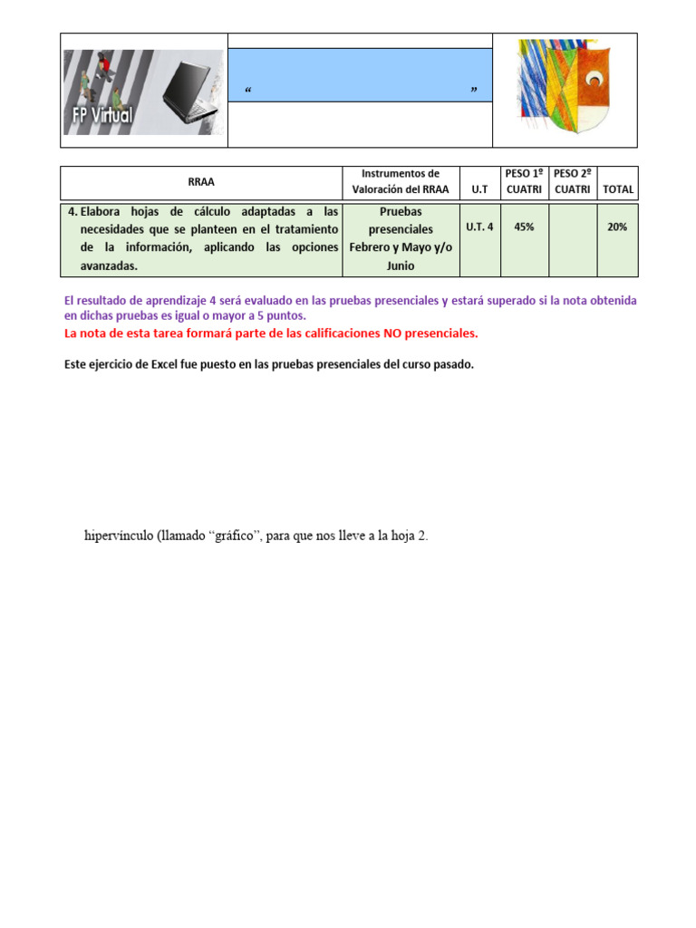 Ejercicio Excel: Cálculos y Gráficos | PDF | Microsoft Excel | Hoja de ...