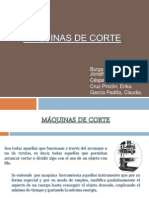 MÁQUINAS DE CORTE