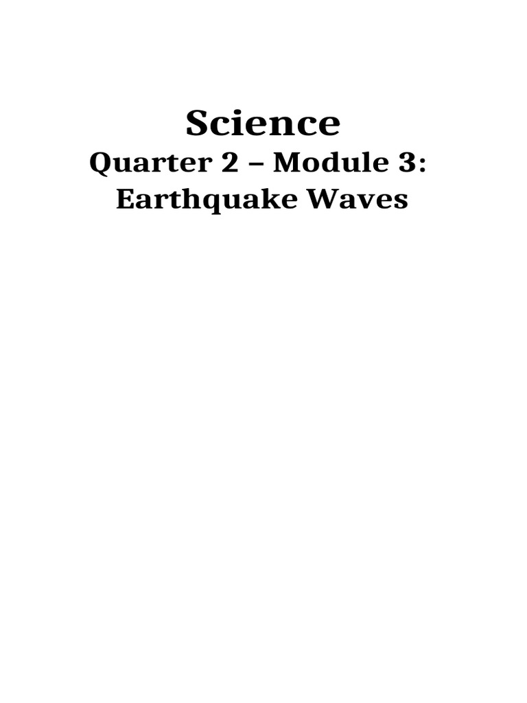 Understanding Seismic Waves and Earthquakes | PDF | Waves | Seismology