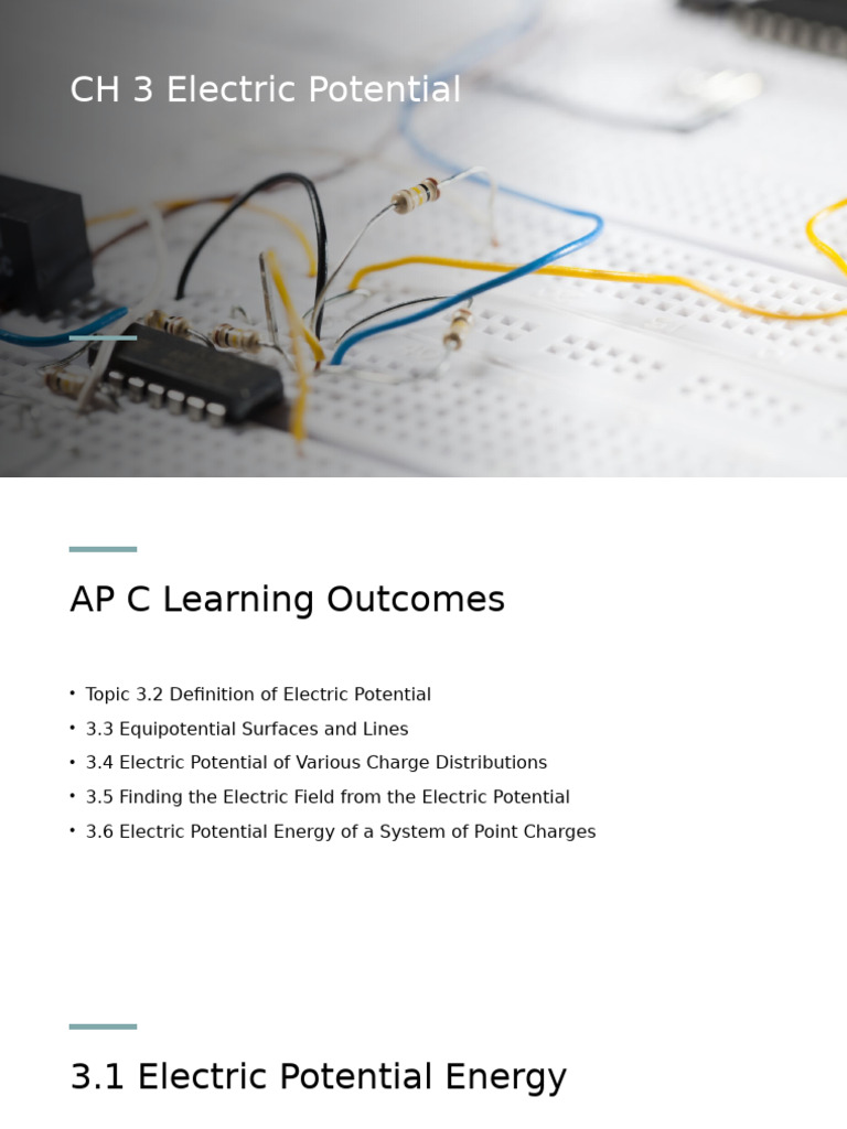 Understanding Electric Potential Concepts | PDF | Electric Field ...