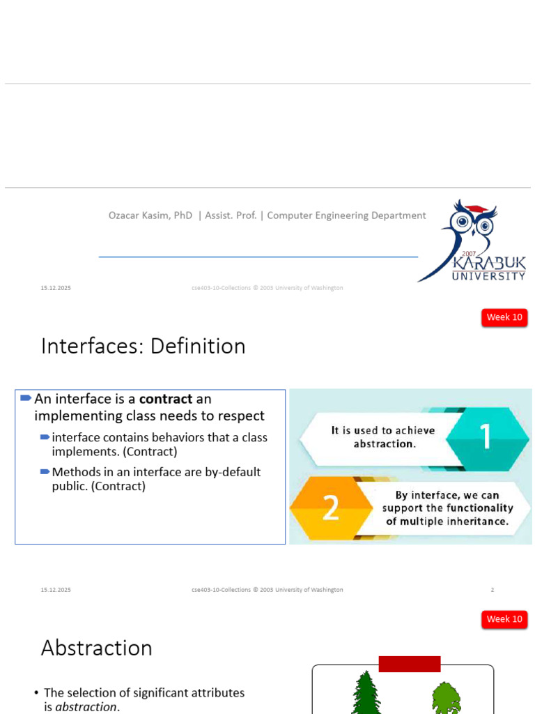 oop nyp week 11 | PDF | Class (Computer Programming) | Algorithms And ...