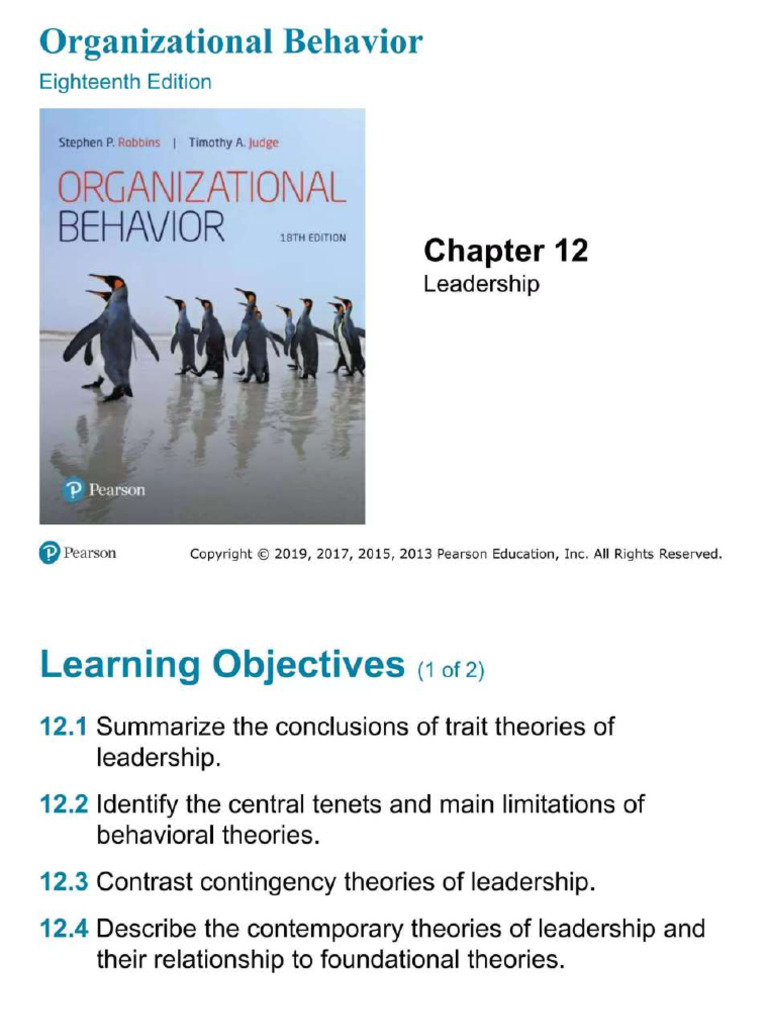 Chap 12 Leadership | PDF