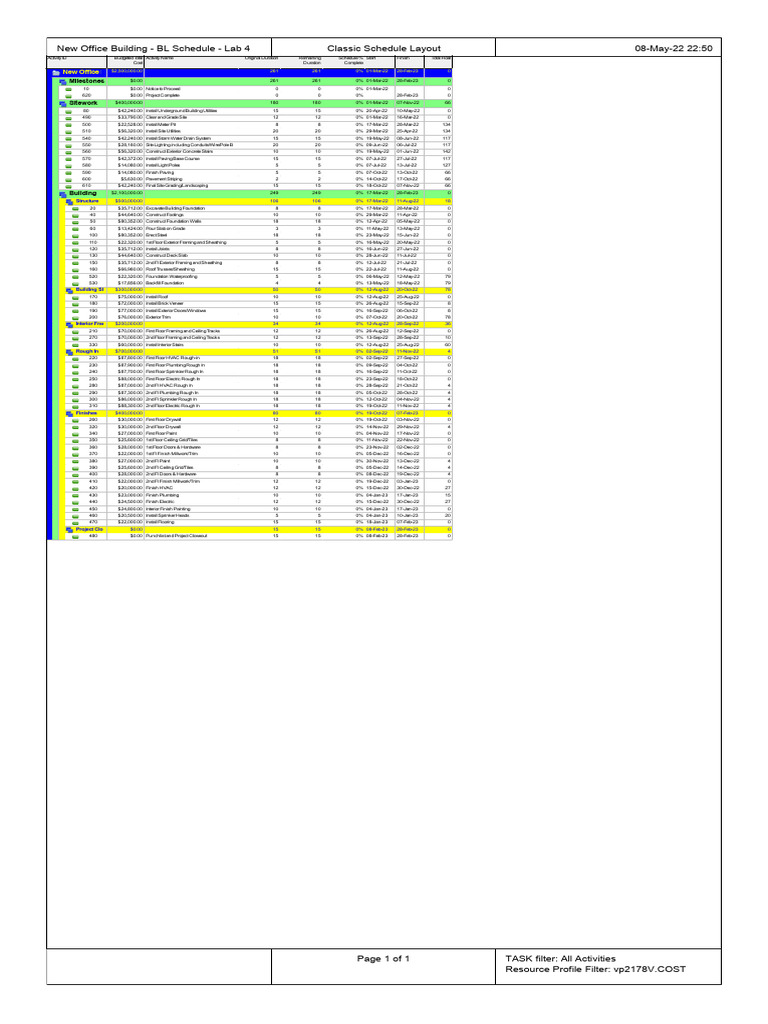 Final Cost Report | PDF | Framing (Construction) | Building Engineering