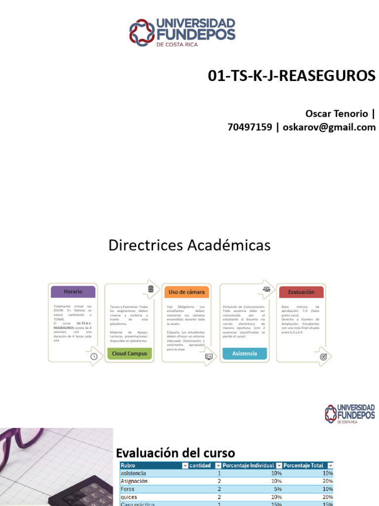 Curso Virtual de Reaseguro: Guía Completa | PDF | Reaseguro | Seguro