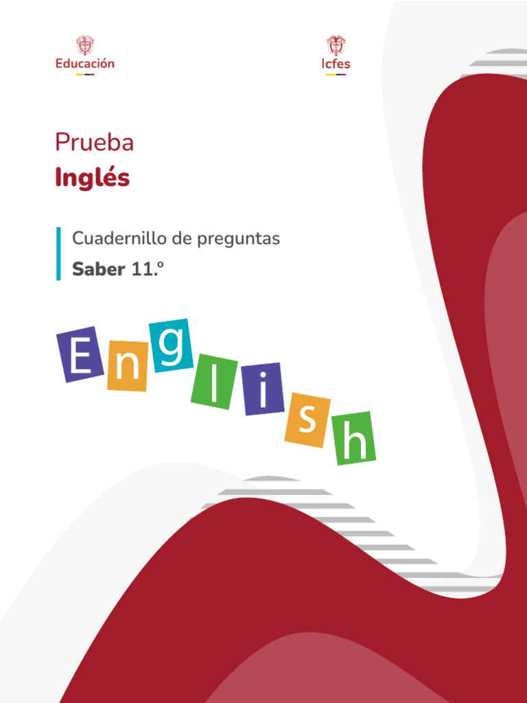 Cuadernillo de Preguntas Saber 11 Inglés | PDF | Propiedad