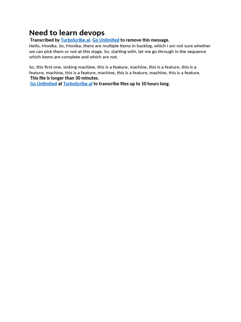 Need to Learn Devops | PDF