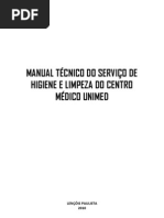 MANUAL DO SERVIÇO DE HIGIENE E LIMPEZA APROVADO