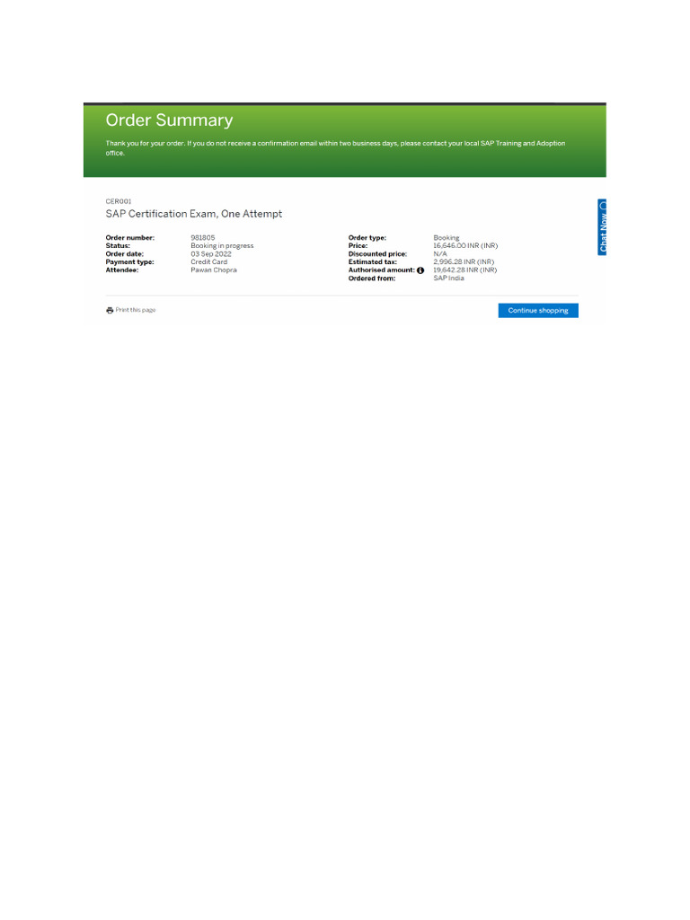 Certification SAP PO | PDF