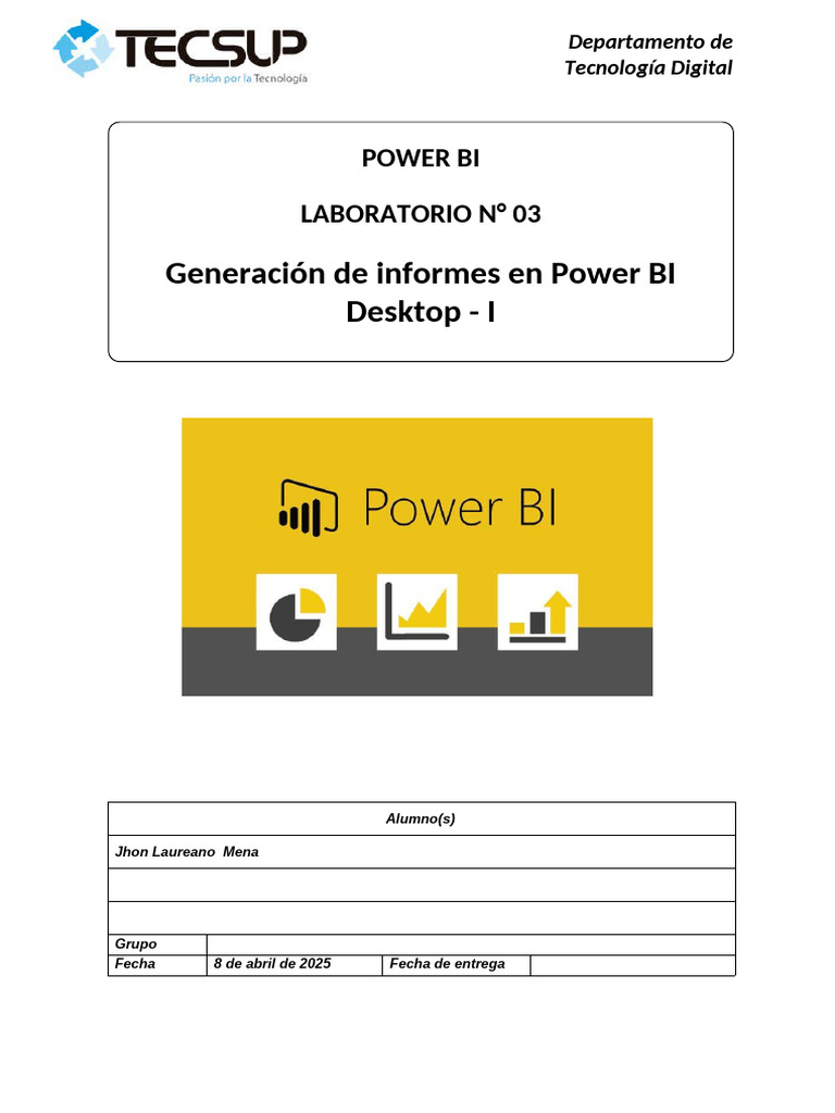 Informes y Visualizaciones en Power BI | PDF | Informática | Software