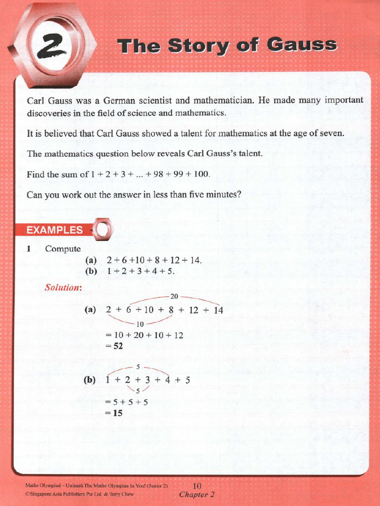 The Story of Gauss | PDF