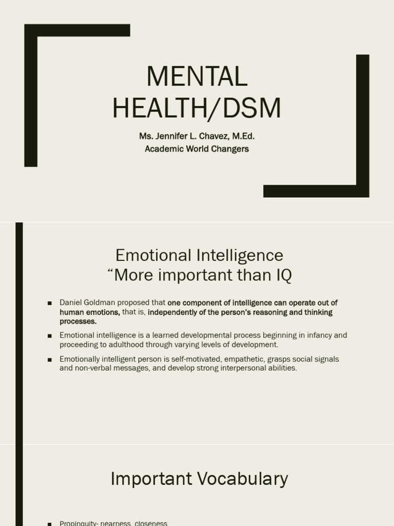 New Mental Health (1) | PDF | Mental Disorder | Major Depressive Disorder