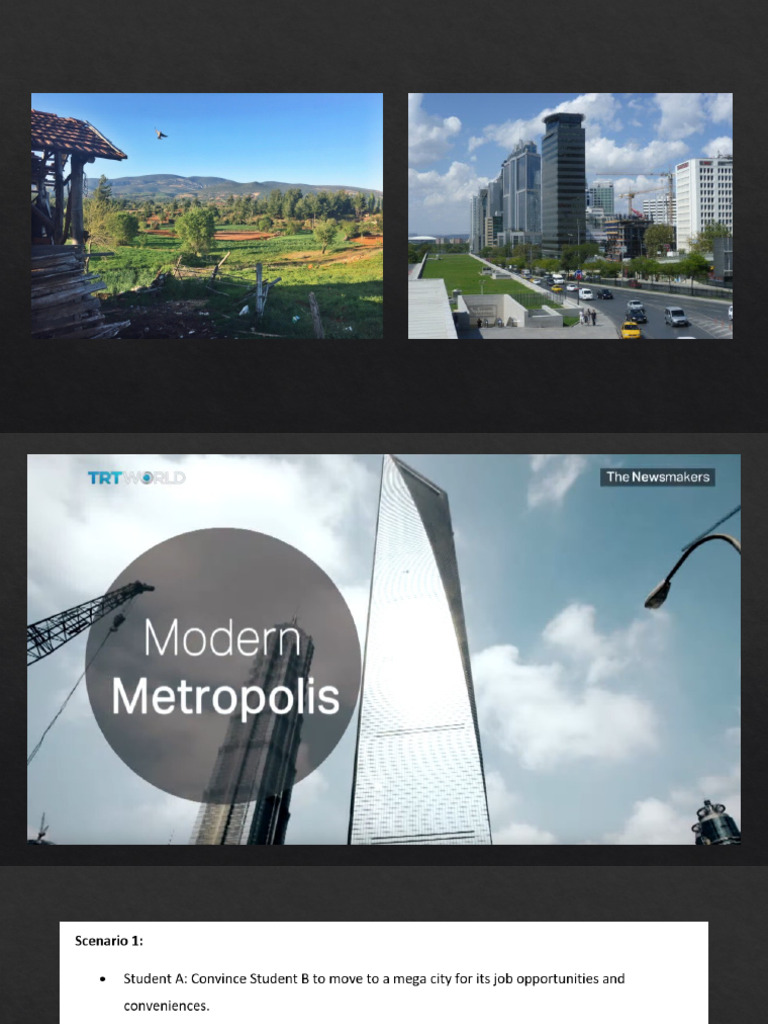 Urban vs Rural Life (S) | PDF