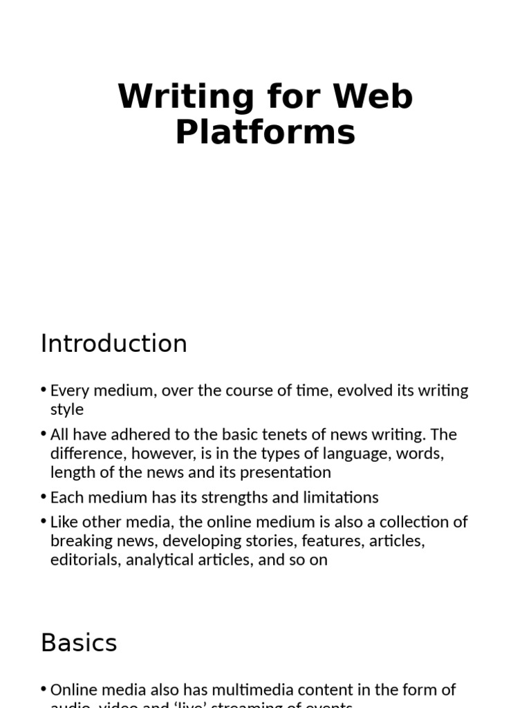 Effective Online Writing Strategies | PDF | News | Human Communication