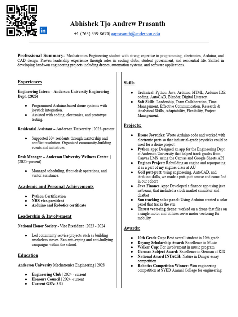 new Final cv (3) | PDF | Computing | Software Engineering