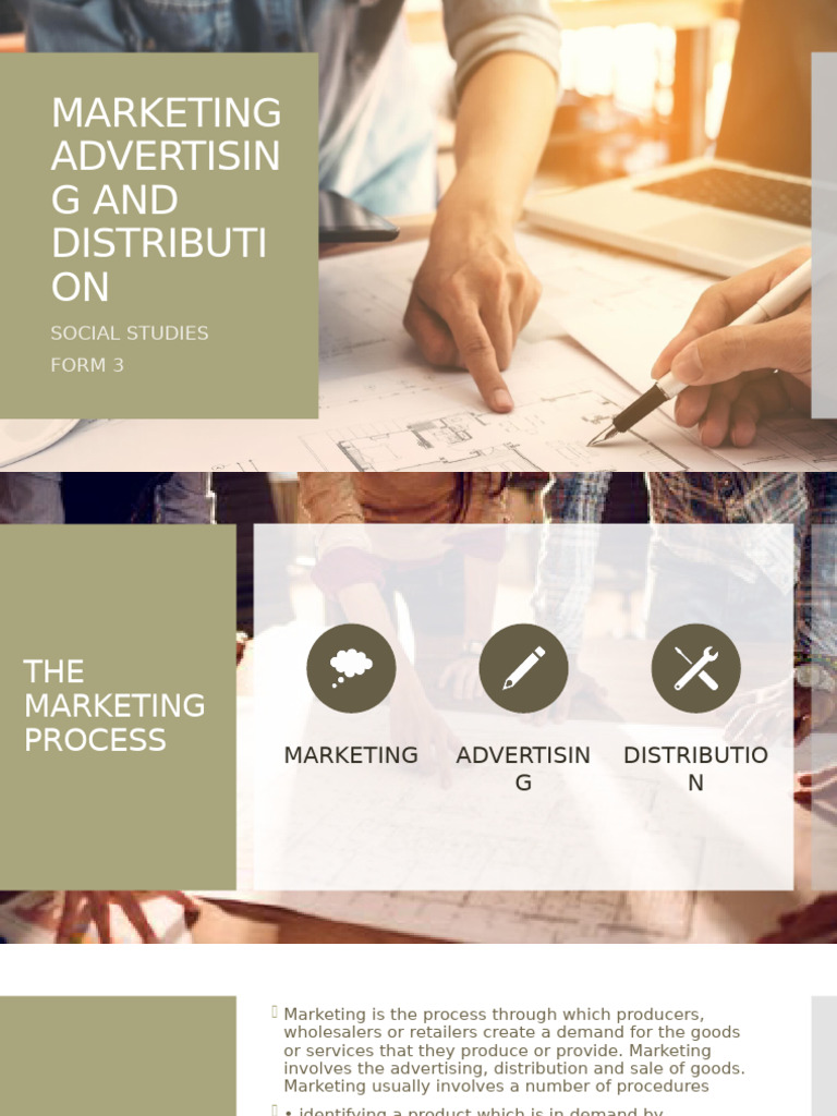 Marketing Advertising and Distribution | PDF | Advertising | Goods