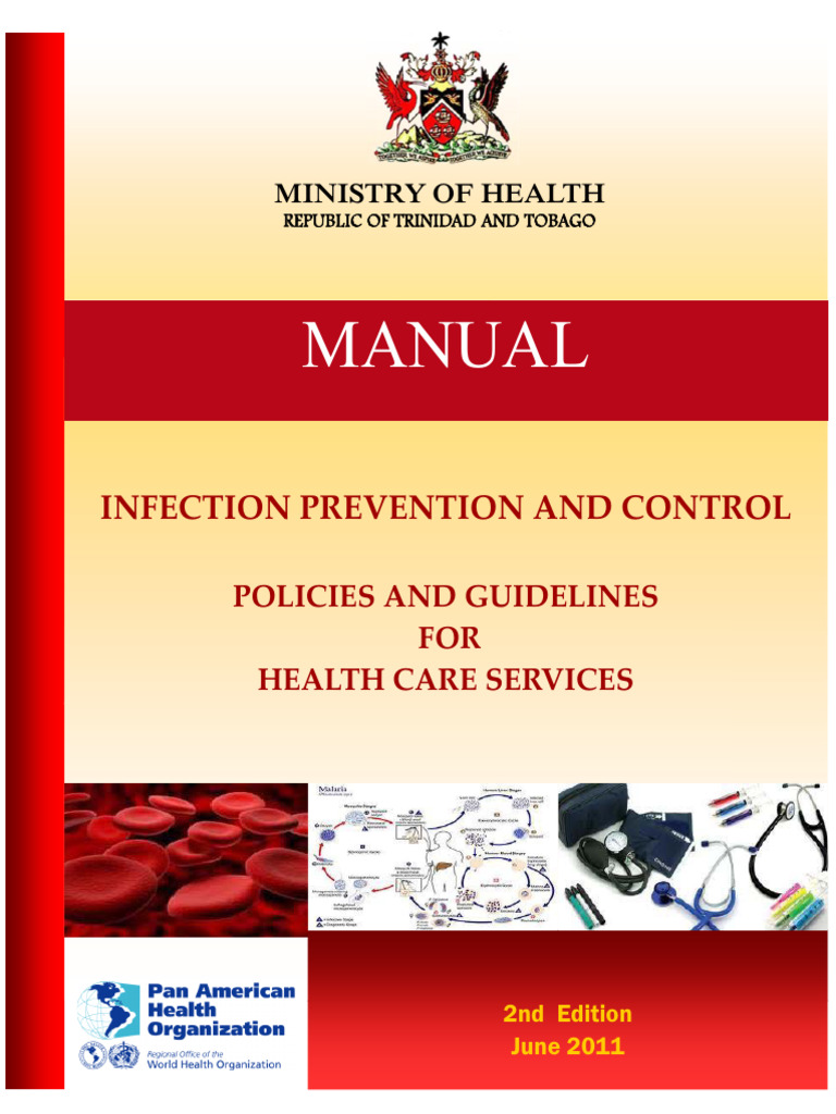 Infection Control Guidelines Trinidad Tobago | PDF | Hospital Acquired ...