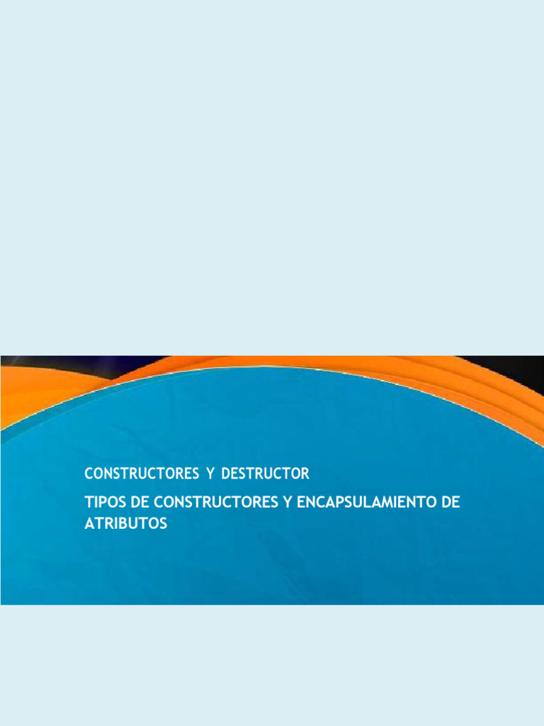 Constructores y Encapsulamiento en Java | PDF | Constructor ...
